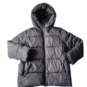 Gap Kids Puffer Warmest Jacket Black Big Boys Size Medium (8)